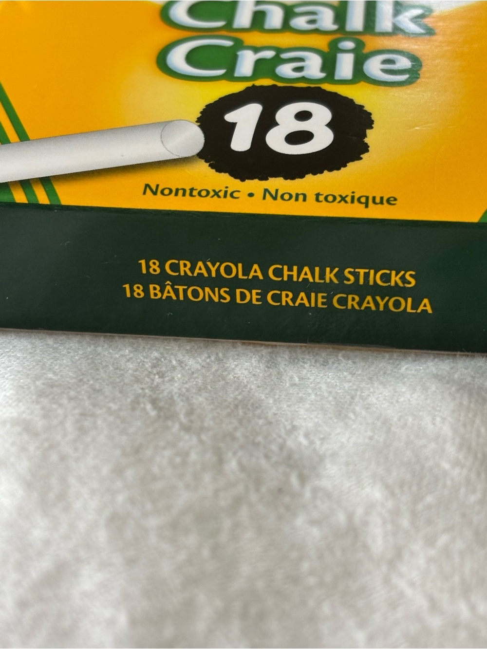 Crayola Chalk Pack - Yellow Box - Picture 7 of 7